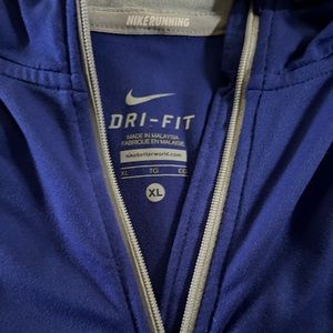 Nike running half zip